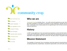 Tablet Screenshot of communitycrop.org